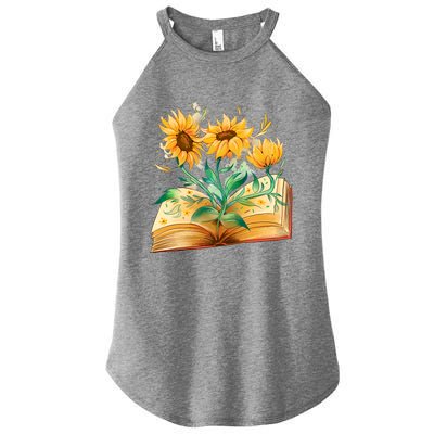 Sunflower Book Women’s Perfect Tri Rocker Tank