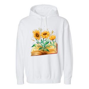 Sunflower Book Garment-Dyed Fleece Hoodie