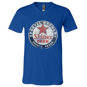 Shiner Beer V-Neck T-Shirt