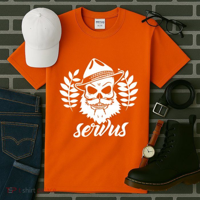 Servus Bavaria Skull Tall T-Shirt