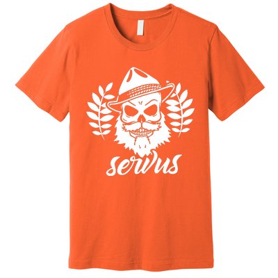 Servus Bavaria Skull Premium T-Shirt