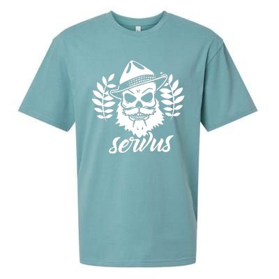 Servus Bavaria Skull Sueded Cloud Jersey T-Shirt