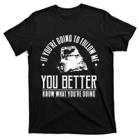 Side By Side Sxs Utility Terrain Vehicle Utv Rov Lover Gift T-Shirt