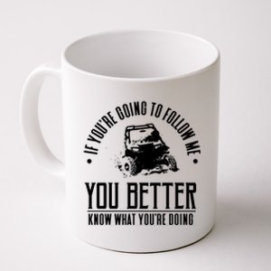 Side By Side Sxs Utility Terrain Vehicle Utv Rov Lover Gift Coffee Mug