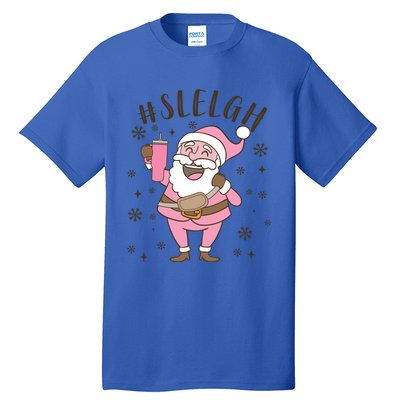 Sleigh Bougie Santa Tumbler Boojee Boujee Funny Christmas Great Gift Tall T-Shirt