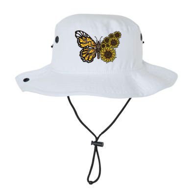 Sunflower Butterfly Bucket Hat