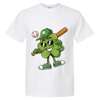 Shamrock Baseball Shirts Funny St Patricks Day Garment-Dyed Heavyweight T-Shirt