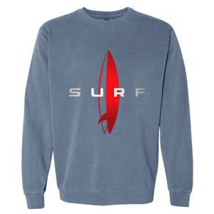 Surf Beach Surfing Surfboarding Beach Surfboard Surfers Garment-Dyed Sweatshirt