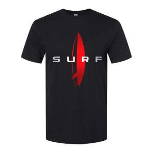 Surf Beach Surfing Surfboarding Beach Surfboard Surfers Softstyle CVC T-Shirt