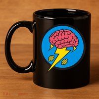 Shakevision Brainstorming 11oz C Handle Ceramic Mug