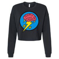 Shakevision Brainstorming Cropped Pullover Crew