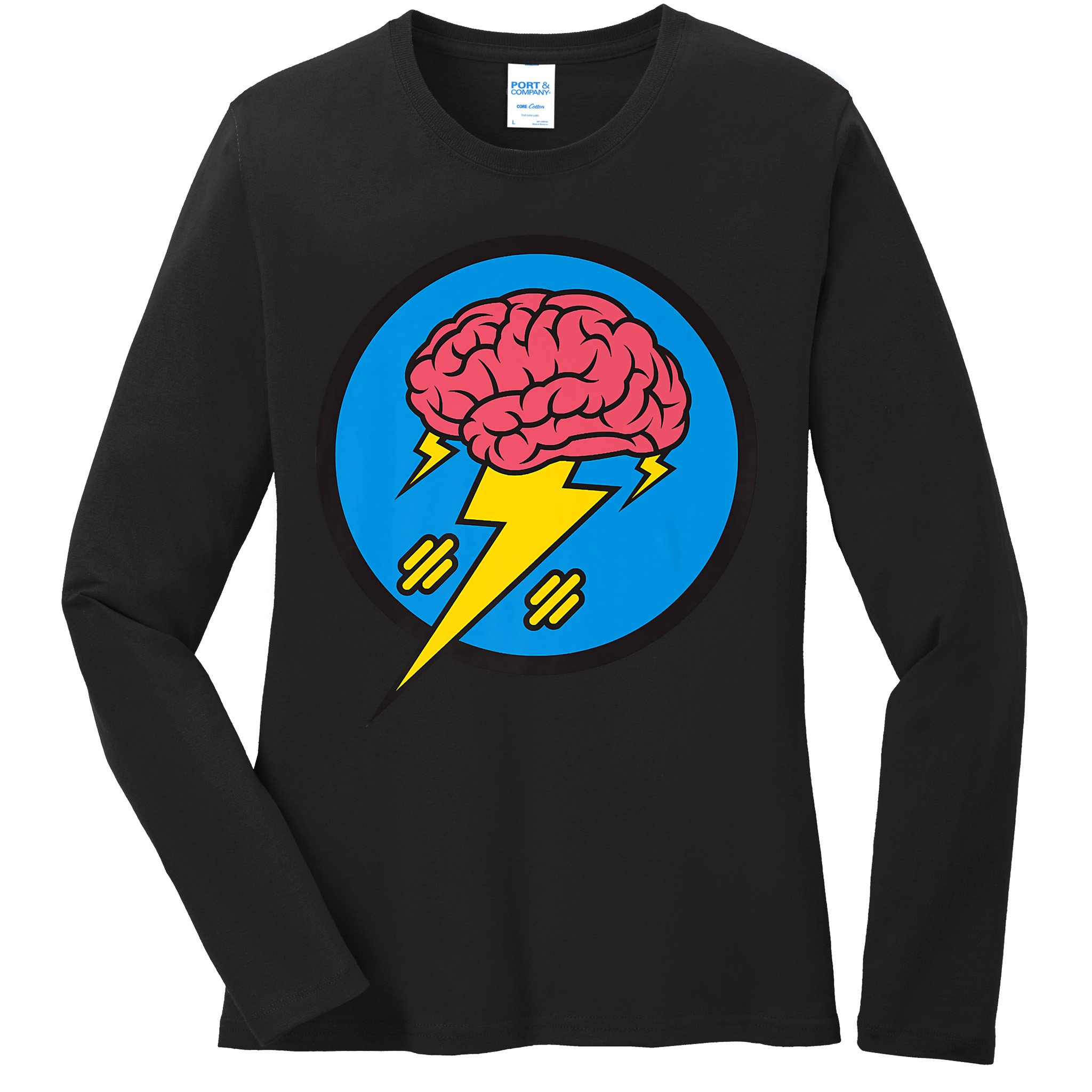 Shakevision Brainstorming Ladies Long Sleeve Shirt