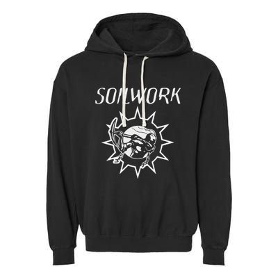 Soilwork Band Garment-Dyed Fleece Hoodie
