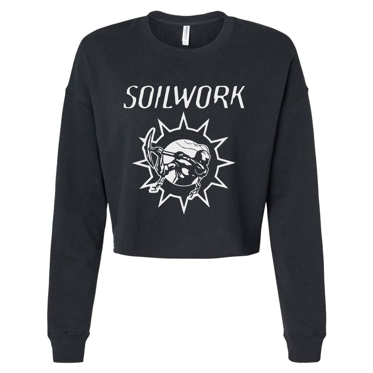 Soilwork Band Cropped Pullover Crew