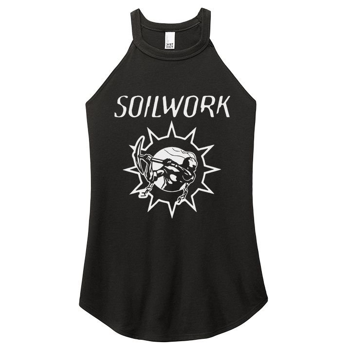 Soilwork Band Women's Perfect Tri Rocker Tank