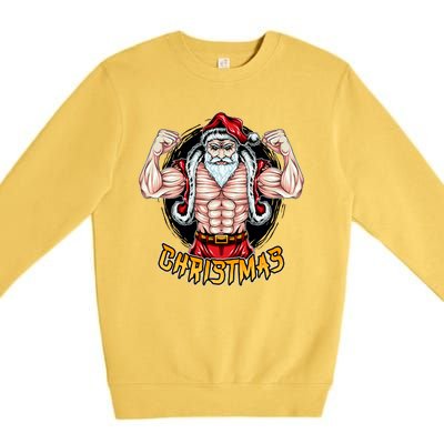 Santa Beast Premium Crewneck Sweatshirt