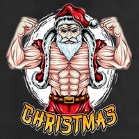 Santa Beast 7 Panel Mesh Trucker Snapback Hat