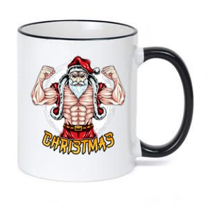 Santa Beast 11oz Black Color Changing Mug