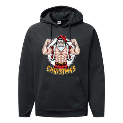 Santa Beast Performance Fleece Hoodie