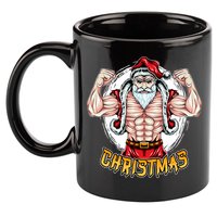 Santa Beast 11oz C Handle Ceramic Mug