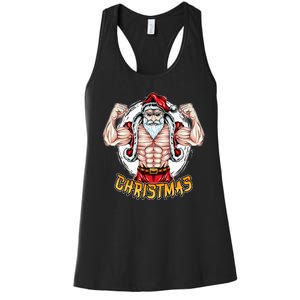 Santa Beast Women's Racerback Tank