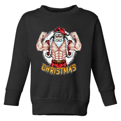 Santa Beast Toddler Sweatshirt