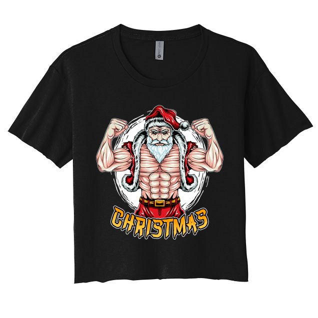 Santa Beast Crop Top