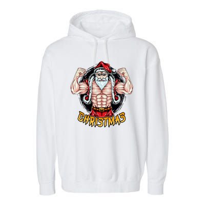 Santa Beast Garment-Dyed Fleece Hoodie