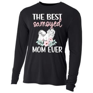 S Best Samoyed Mom Ever Samoyed Owner Samoyed Mama Cooling Performance Long Sleeve Crew