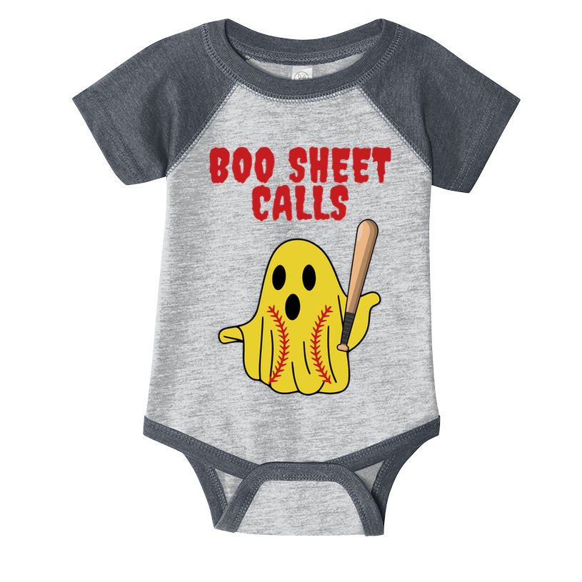 Softball Boo Sheet Calls Halloween Infant Baby Jersey Bodysuit