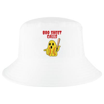 Softball Boo Sheet Calls Halloween Cool Comfort Performance Bucket Hat
