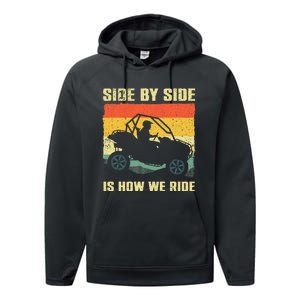 Side By Side Vehicle Is How We Ride Performance Fleece Hoodie