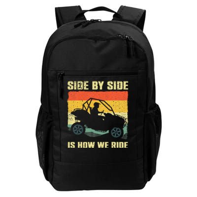 Side By Side Vehicle Is How We Ride Daily Commute Backpack