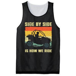 Side By Side Vehicle Is How We Ride Mesh Reversible Basketball Jersey Tank