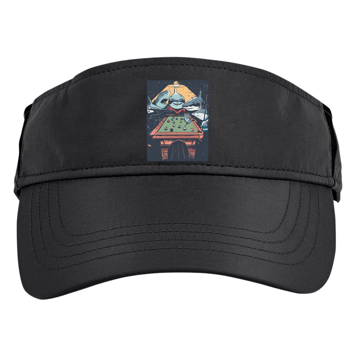Sharks Billiard Adult Drive Performance Visor