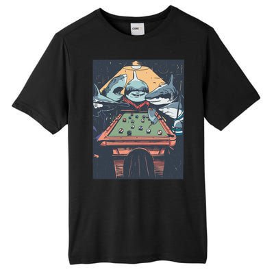 Sharks Billiard Tall Fusion ChromaSoft Performance T-Shirt