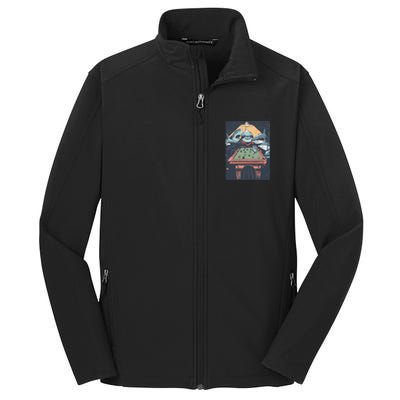 Sharks Billiard Core Soft Shell Jacket