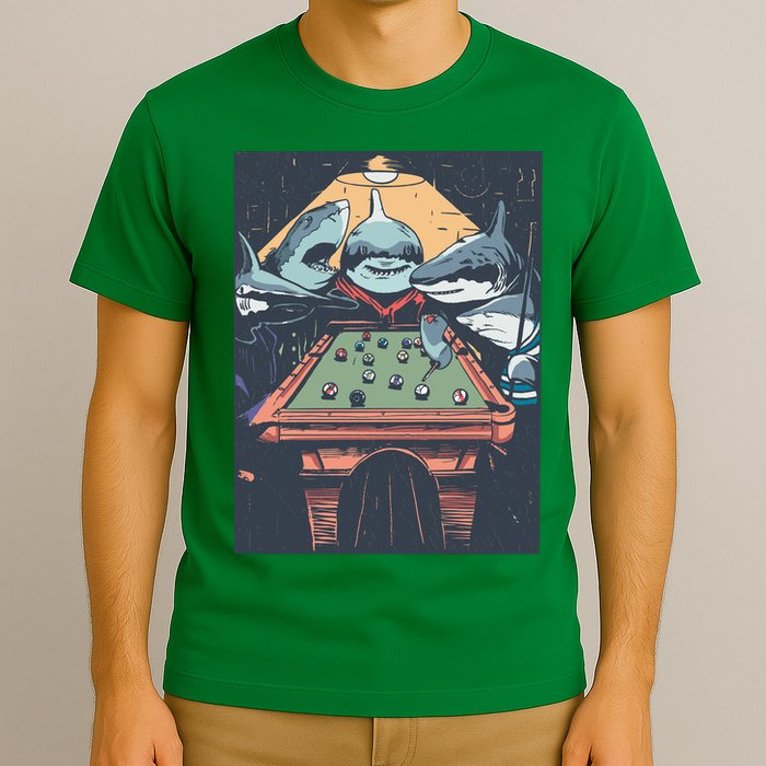 Sharks Billiard T-Shirt