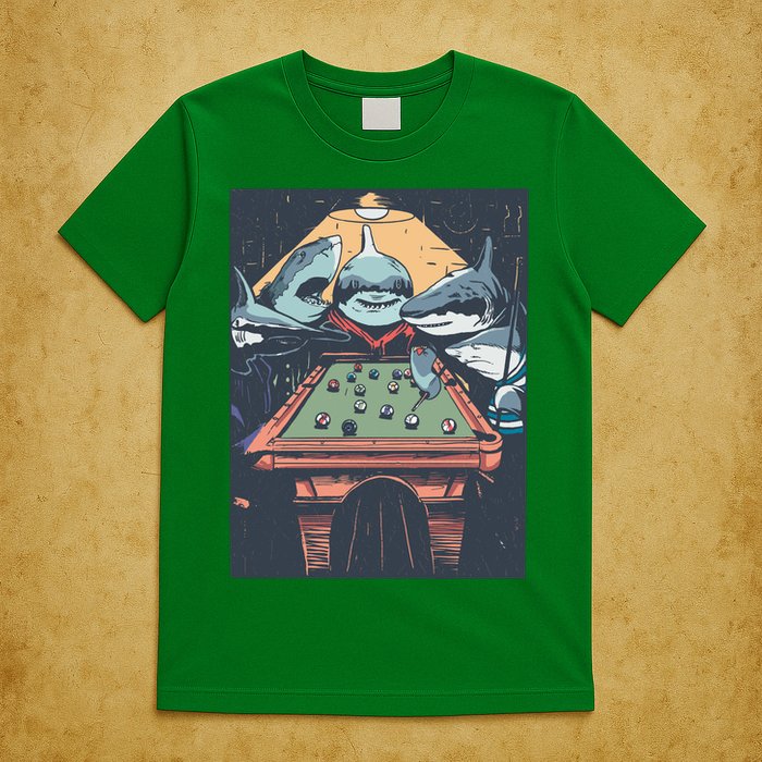 Sharks Billiard T-Shirt