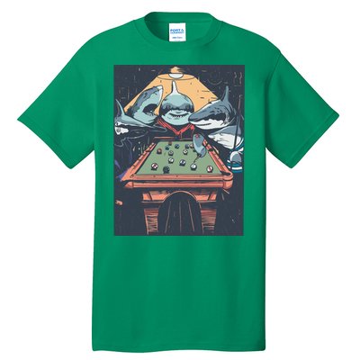 Sharks Billiard Tall T-Shirt