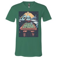 Sharks Billiard V-Neck T-Shirt