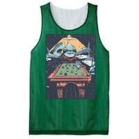 Sharks Billiard Mesh Reversible Basketball Jersey Tank