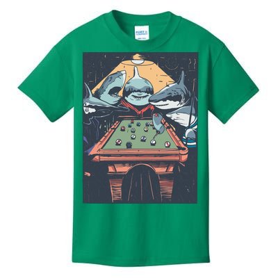 Sharks Billiard Kids T-Shirt