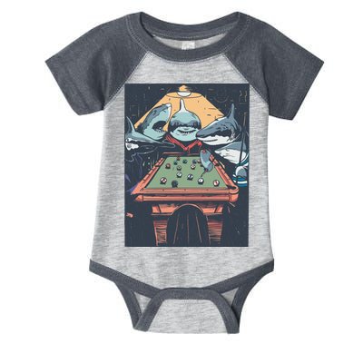 Sharks Billiard Infant Baby Jersey Bodysuit