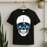 Ski Boarding Skull T-Shirt