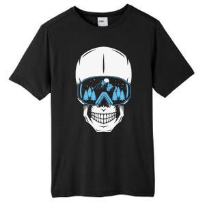 Ski Boarding Skull Tall Fusion ChromaSoft Performance T-Shirt