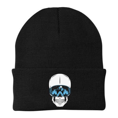 Ski Boarding Skull Beanie