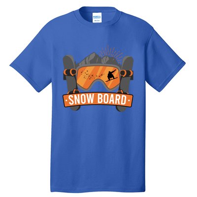 Snow Board Ski Goggles Gift Tall T-Shirt