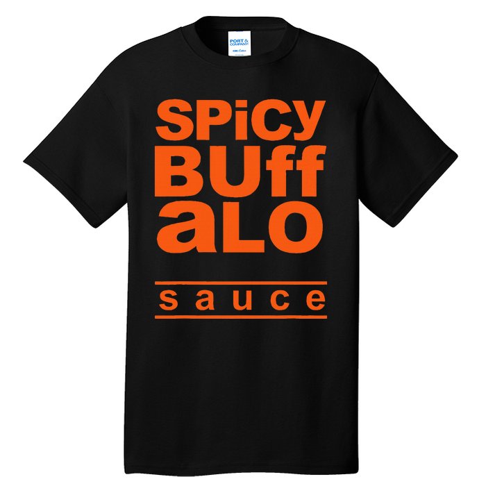 Spicy Buffalo Sauce Easy Halloween Costume Simple Group Tall T-Shirt