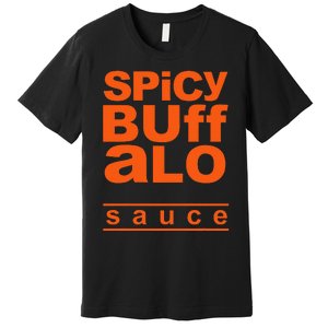 Spicy Buffalo Sauce Easy Halloween Costume Simple Group Premium T-Shirt